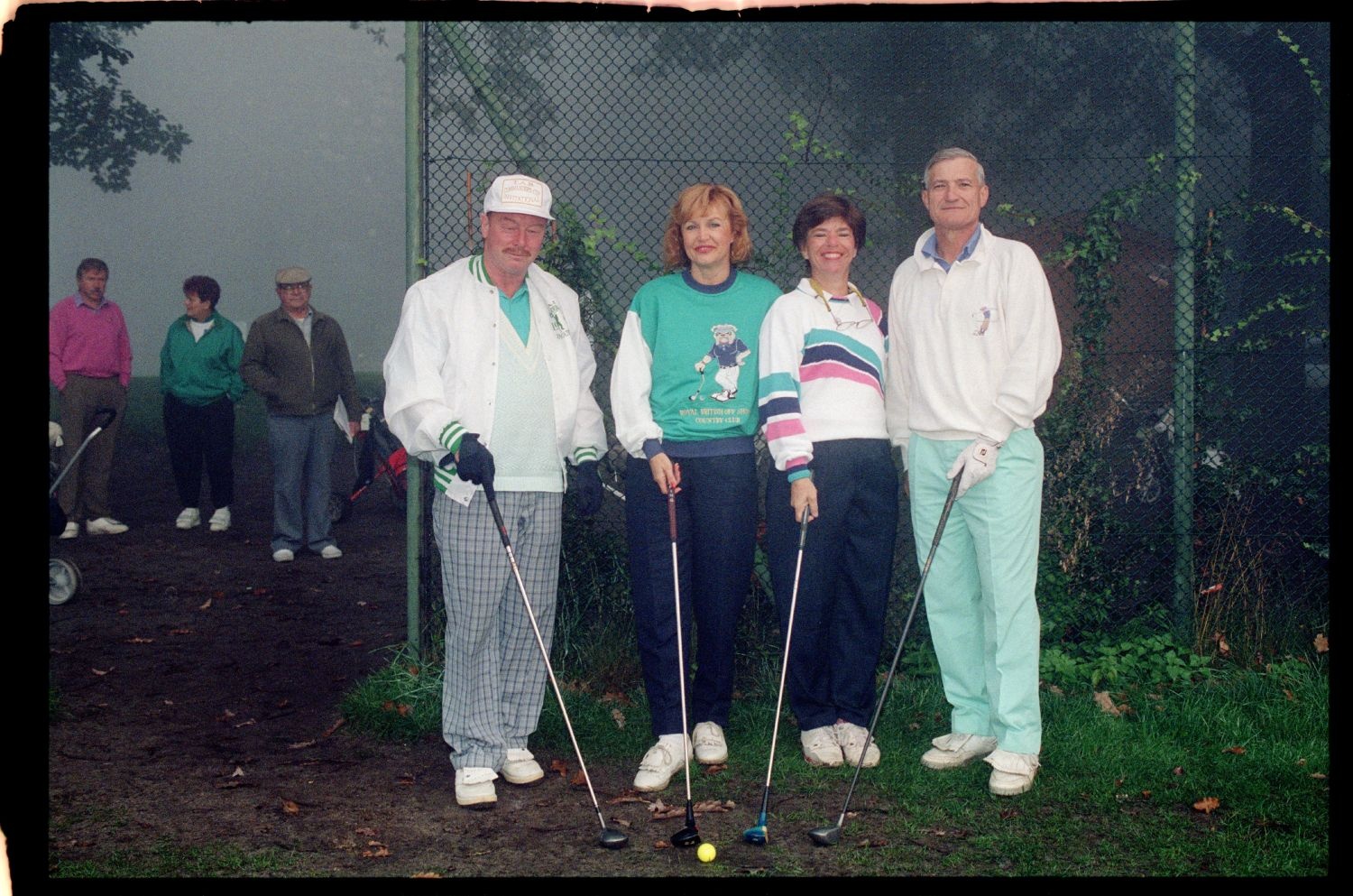 Fotografie: Angehörige der U.S. Army Berlin im Golf & Country Club Berlin in Berlin-Wannsee