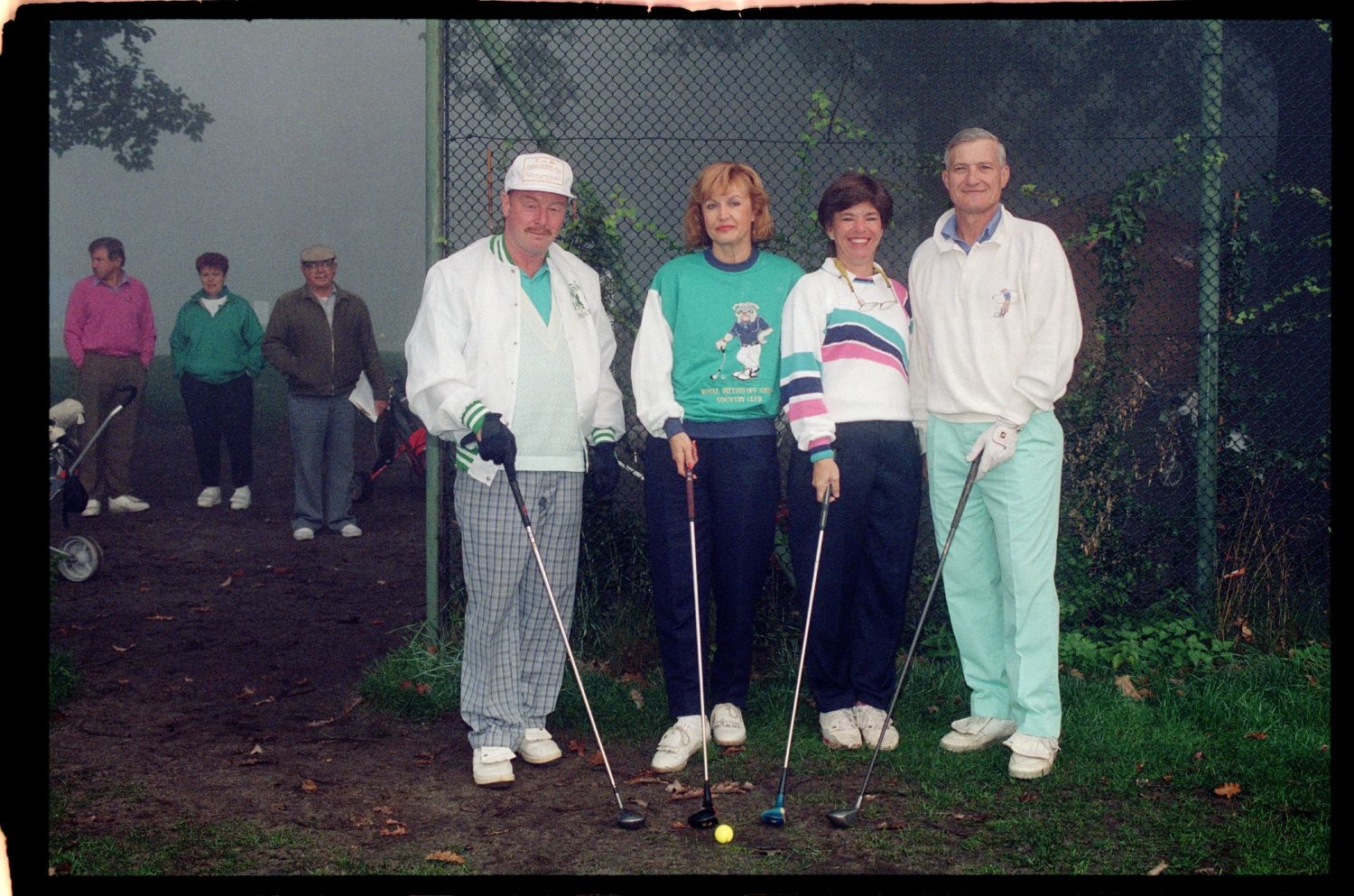 Fotografie: Angehörige der U.S. Army Berlin im Golf & Country Club Berlin in Berlin-Wannsee