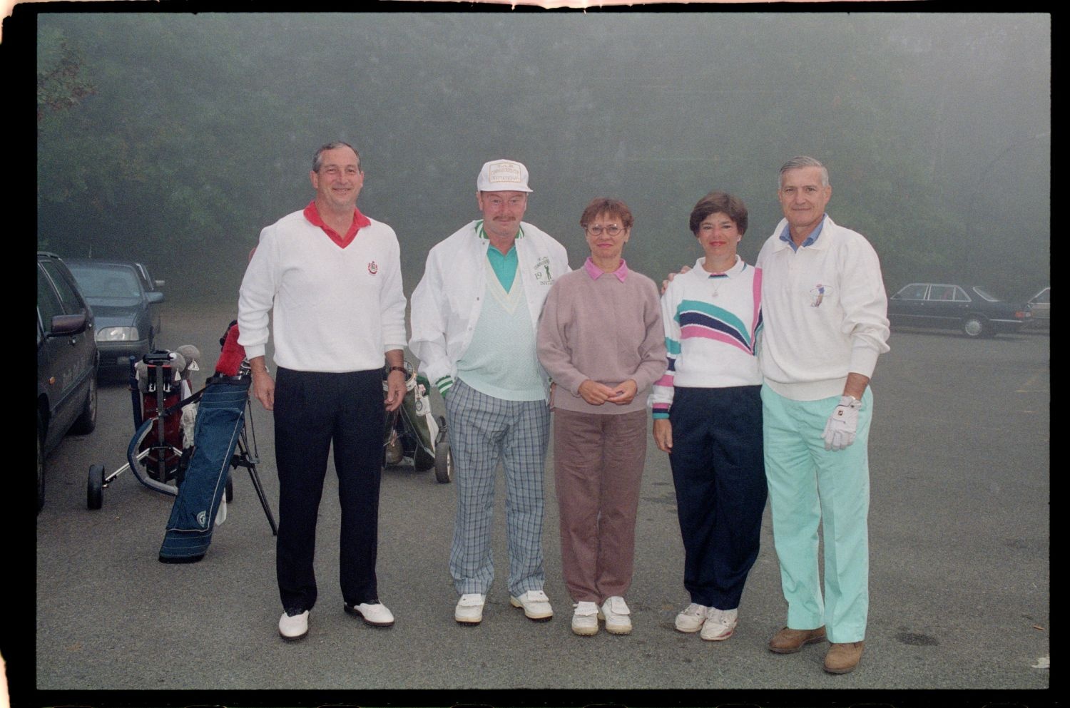 Fotografie: Angehörige der U.S. Army Berlin im Golf & Country Club Berlin in Berlin-Wannsee