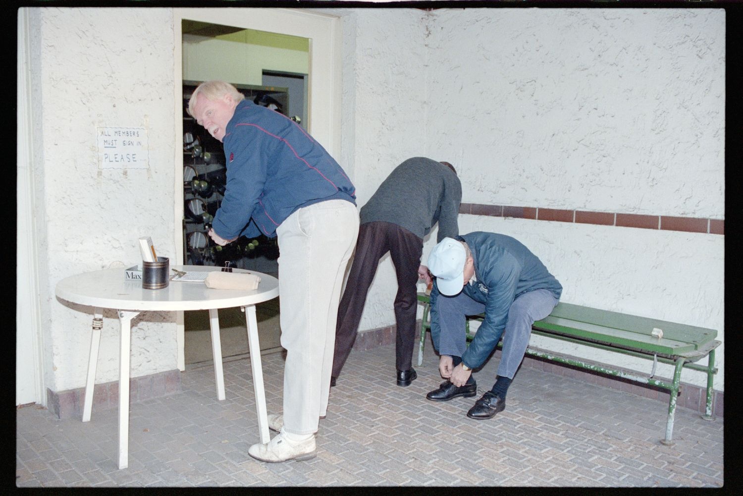 Fotografie: Angehörige der U.S. Army Berlin im Golf & Country Club Berlin in Berlin-Wannsee