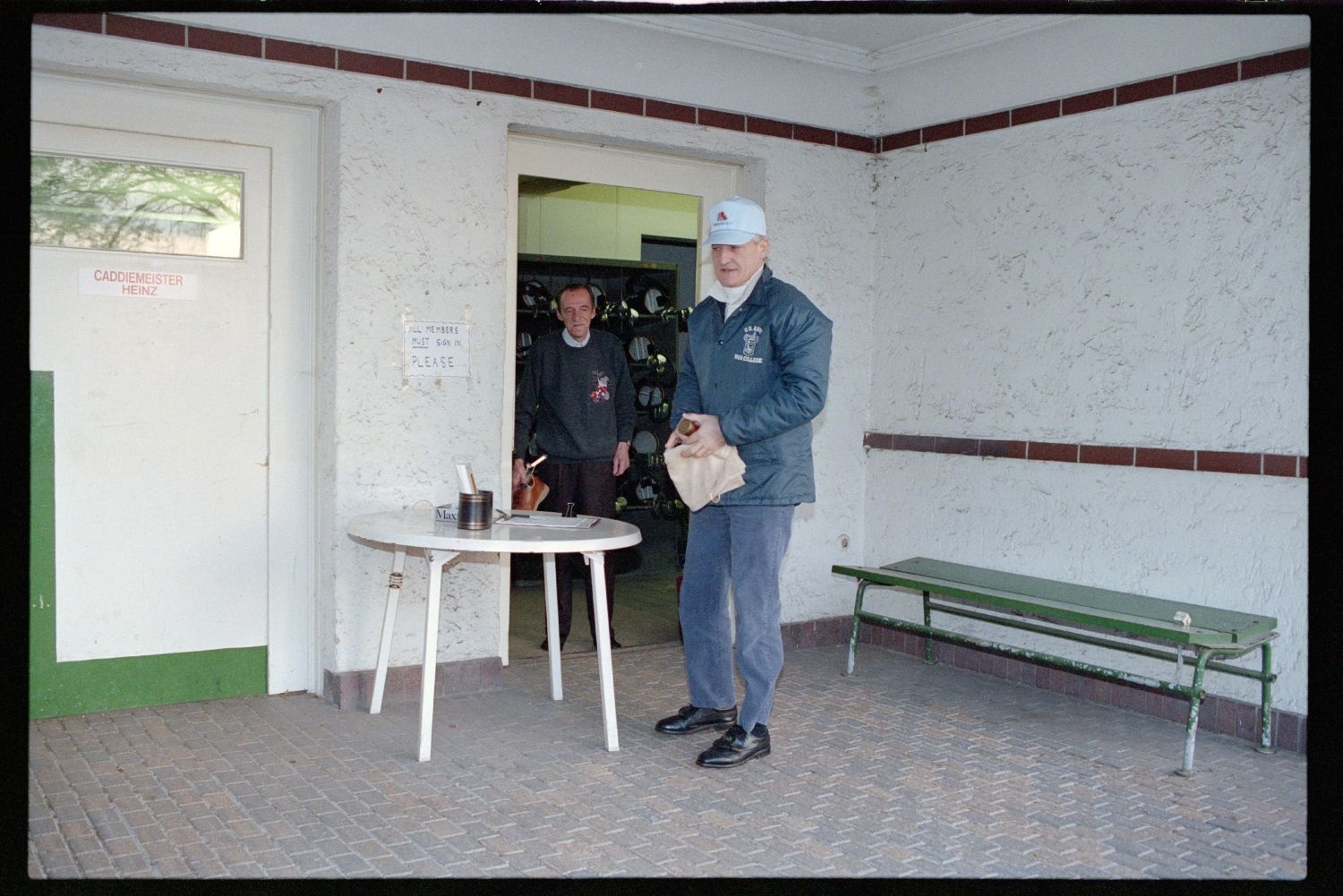 Fotografie: Angehörige der U.S. Army Berlin im Golf & Country Club Berlin in Berlin-Wannsee