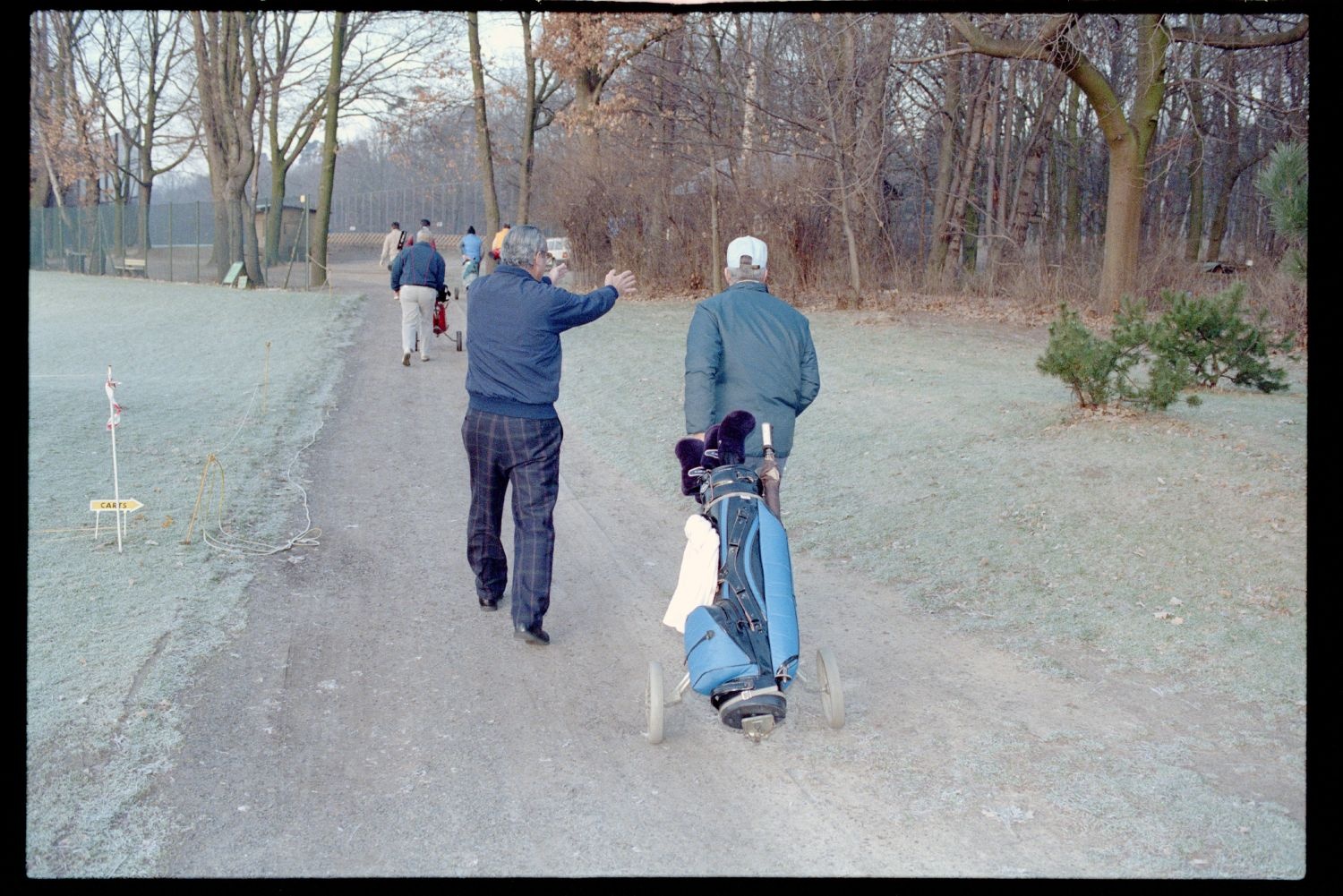 Fotografie: Angehörige der U.S. Army Berlin im Golf & Country Club Berlin in Berlin-Wannsee