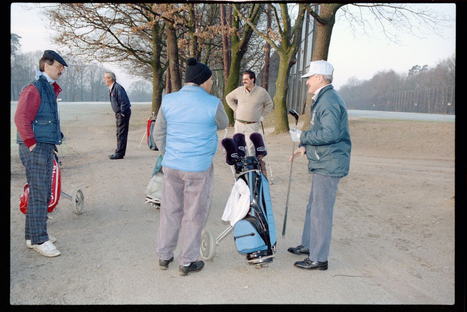 Fotografie: Angehörige der U.S. Army Berlin im Golf & Country Club Berlin in Berlin-Wannsee