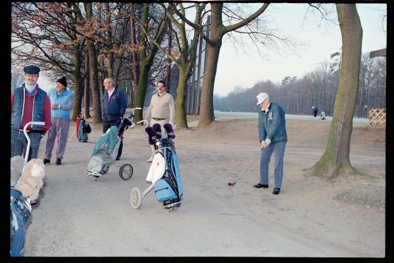 Fotografie: Angehörige der U.S. Army Berlin im Golf & Country Club Berlin in Berlin-Wannsee