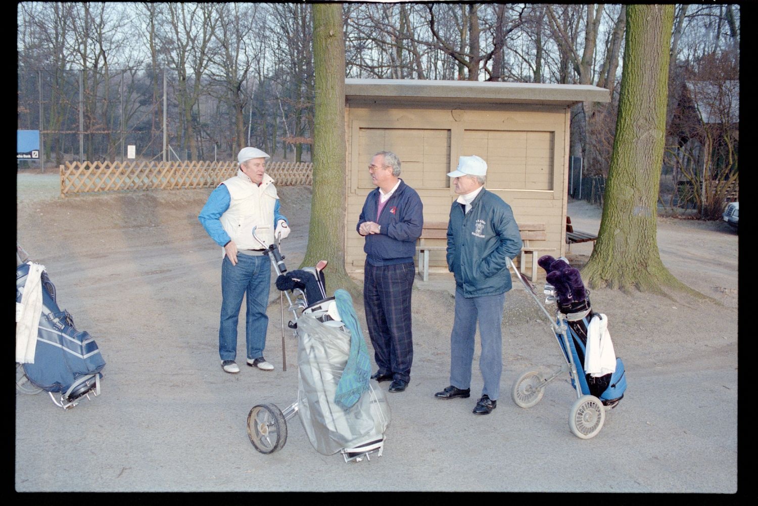 Fotografie: Angehörige der U.S. Army Berlin im Golf & Country Club Berlin in Berlin-Wannsee