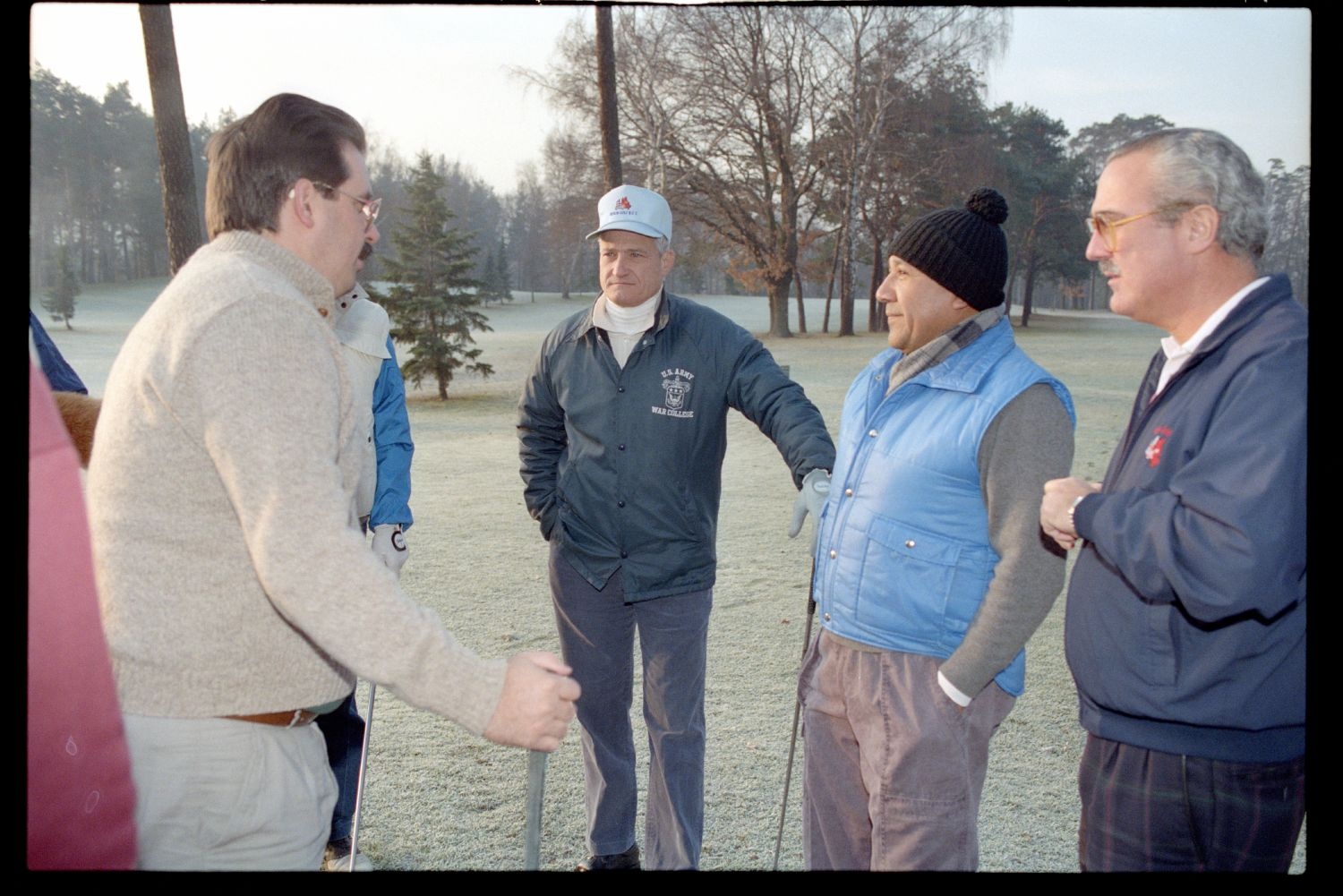 Fotografie: Angehörige der U.S. Army Berlin im Golf & Country Club Berlin in Berlin-Wannsee