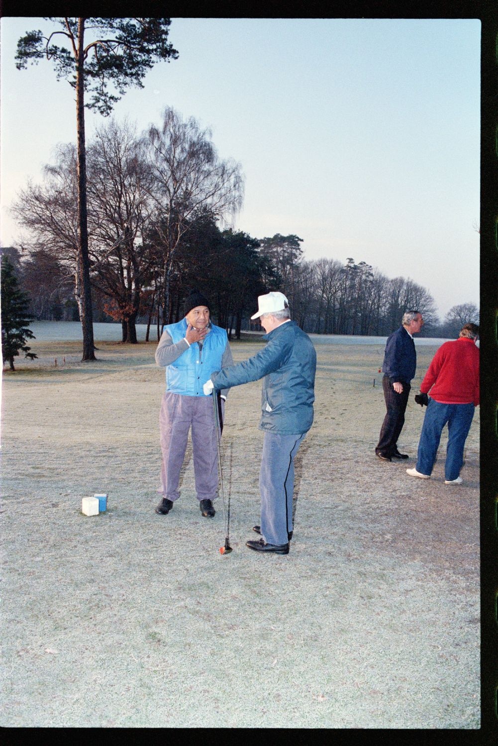 Fotografie: Angehörige der U.S. Army Berlin im Golf & Country Club Berlin in Berlin-Wannsee