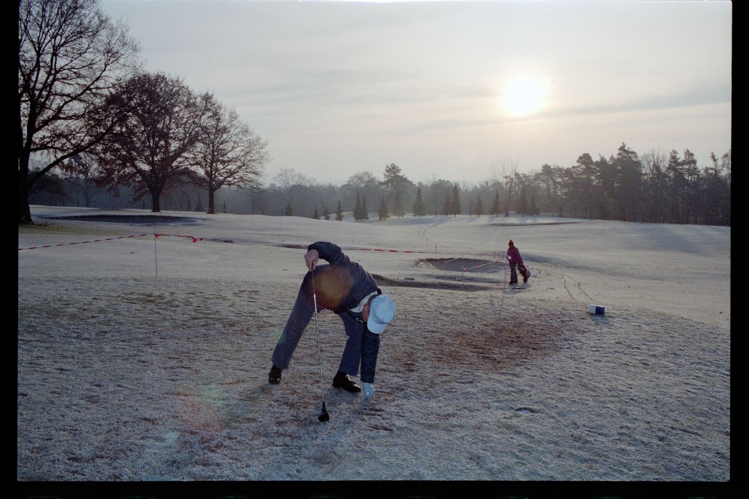 Fotografie: Angehörige der U.S. Army Berlin im Golf & Country Club Berlin in Berlin-Wannsee