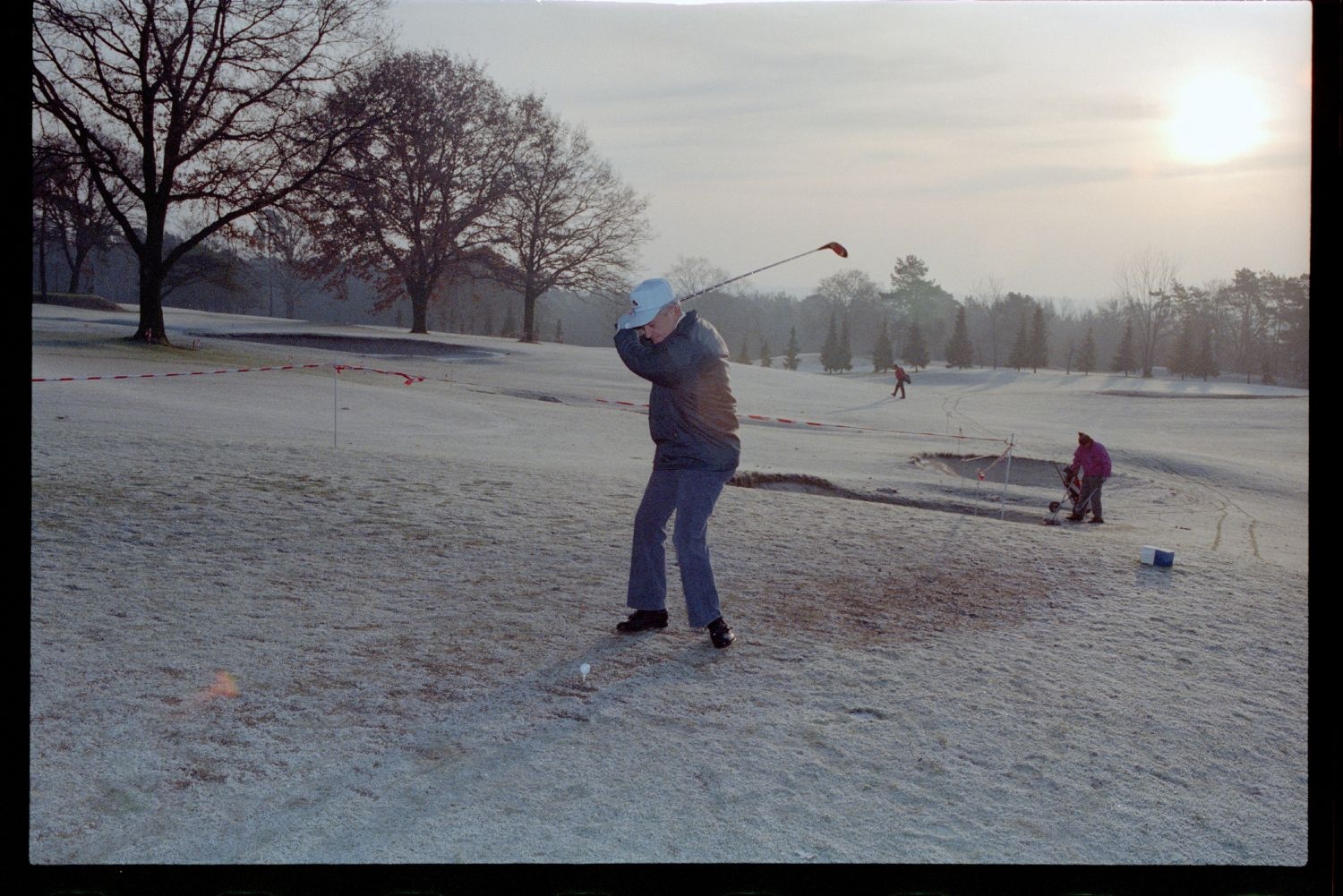 Fotografie: Angehörige der U.S. Army Berlin im Golf & Country Club Berlin in Berlin-Wannsee