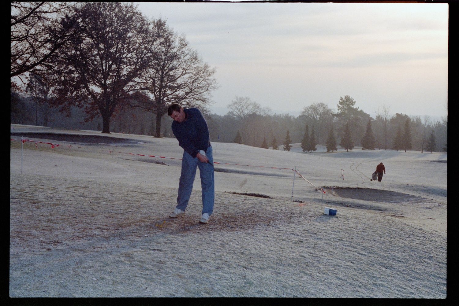 Fotografie: Angehörige der U.S. Army Berlin im Golf & Country Club Berlin in Berlin-Wannsee