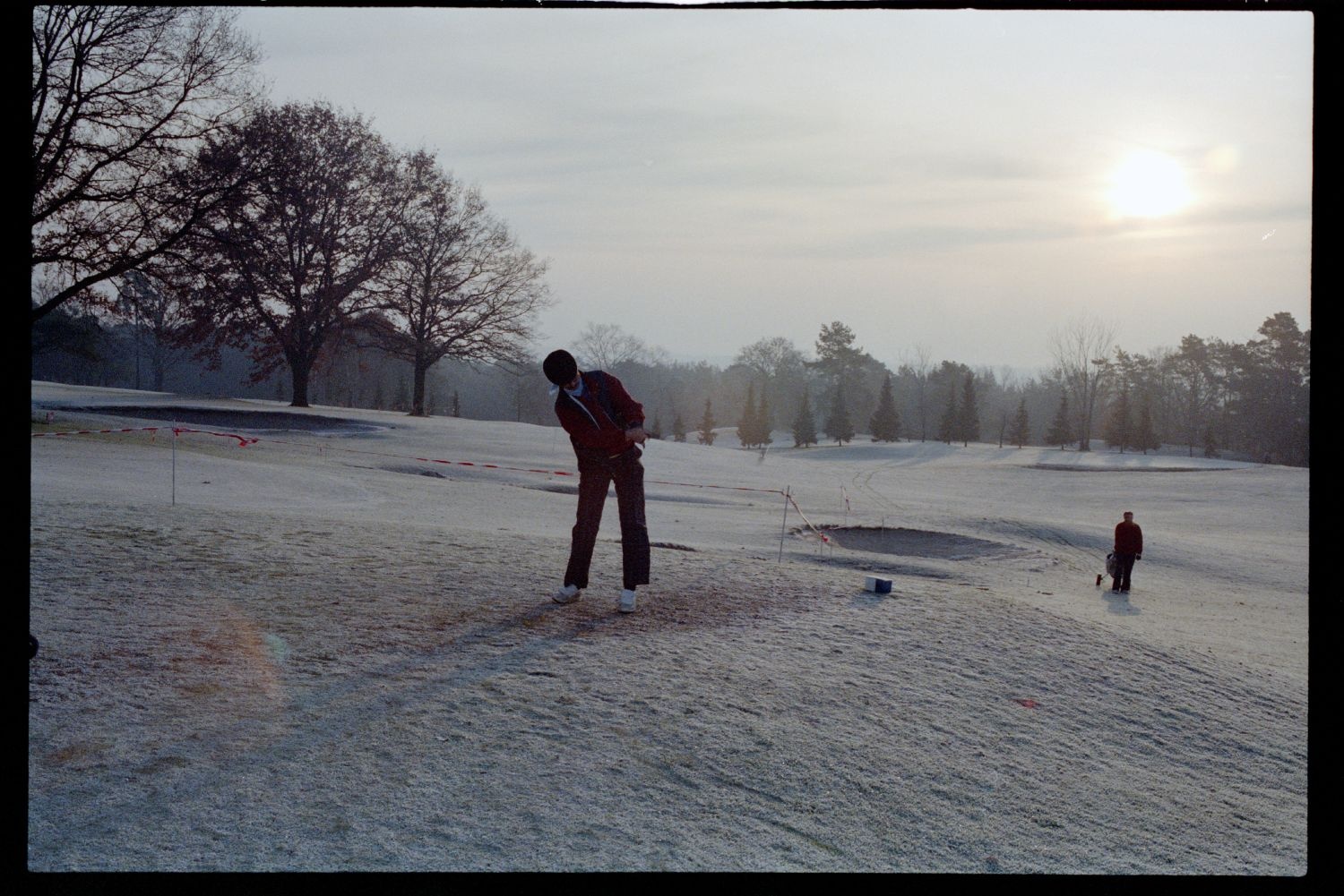 Fotografie: Angehörige der U.S. Army Berlin im Golf & Country Club Berlin in Berlin-Wannsee