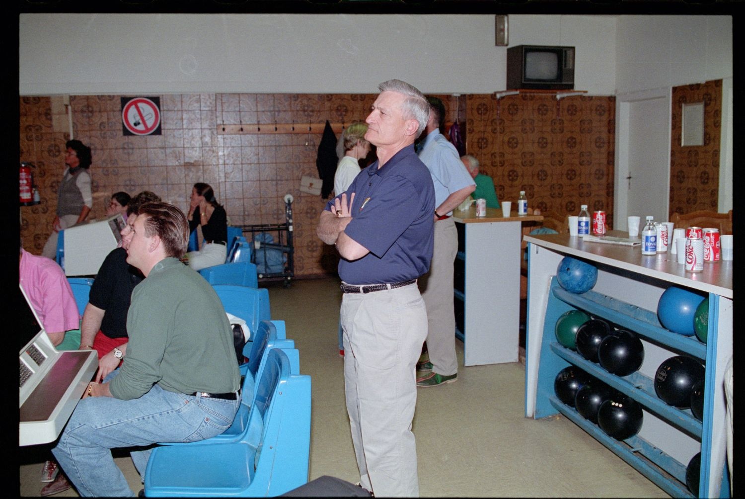 Fotografie: Bowling im Cole Sports Center der U.S. Army Berlin in Berlin-Dahlem