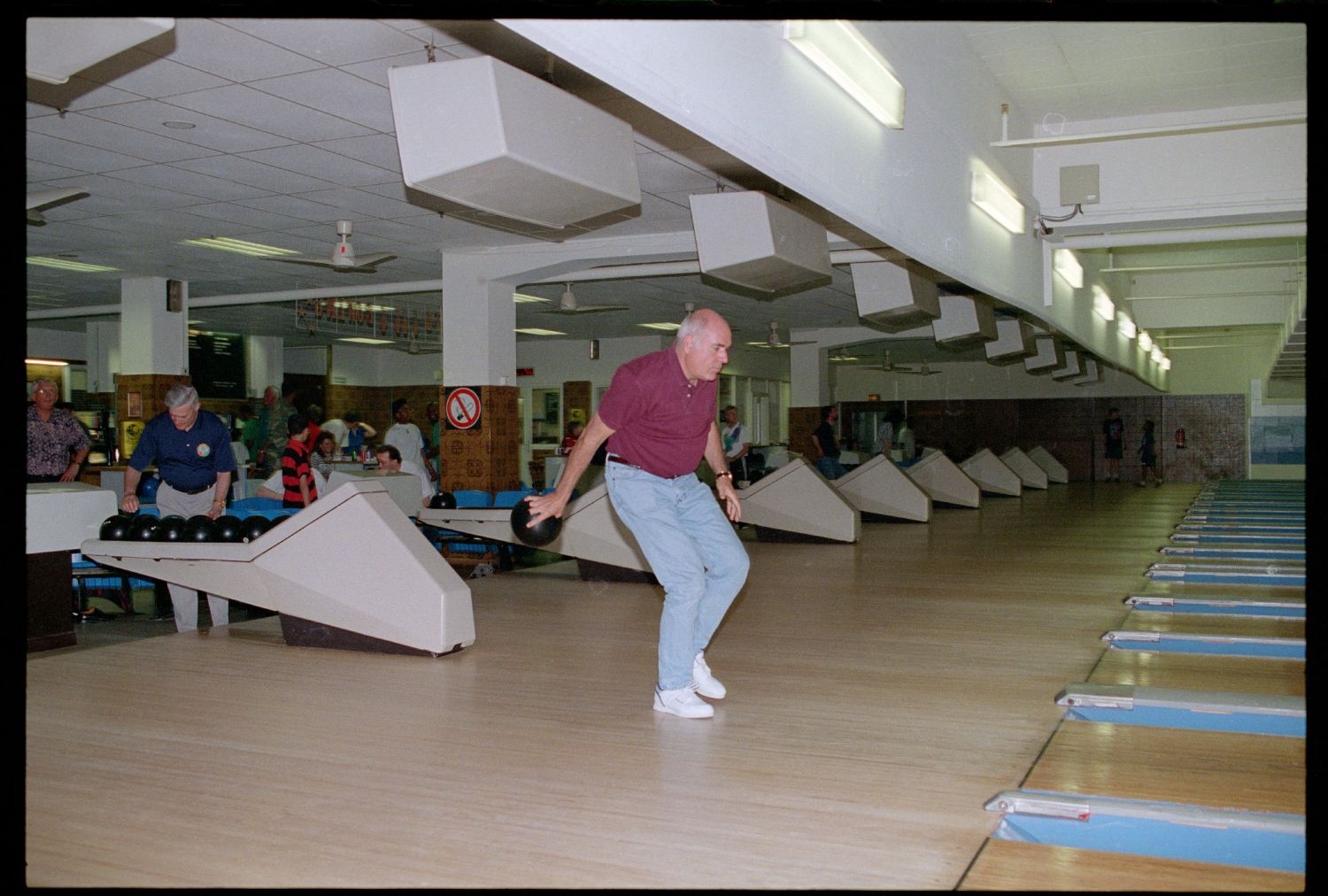 Fotografie: Bowling im Cole Sports Center der U.S. Army Berlin in Berlin-Dahlem