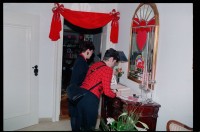 Fotografie: "St. Valentine’s Coffee Morning" der Allied Wives in der Residenz von Colonel Alfred W. Baker in Berlin-Dahlem