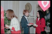 Fotografie: "St. Valentine’s Coffee Morning" der Allied Wives in der Residenz von Colonel Alfred W. Baker in Berlin-Dahlem