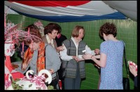 Fotografie: "St. Valentine’s Coffee Morning" der Allied Wives in der Residenz von Colonel Alfred W. Baker in Berlin-Dahlem
