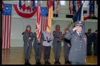 Fotografie: Außerdienststellung der E Battery, 320th Field Artillery der U.S. Army Berlin in Berlin-Lichterfelde