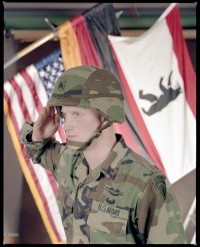 Fotografie: Porträt eines Soldaten der U.S. Army Berlin