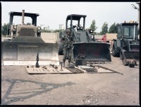 Fotografie: Häuserkampfübung der U.S. Army Berlin Brigade in Parks Range in Berlin-Lichterfelde