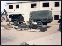 Fotografie: Häuserkampfübung der U.S. Army Berlin Brigade in Parks Range in Berlin-Lichterfelde