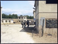 Fotografie: Häuserkampfübung der U.S. Army Berlin Brigade in Parks Range in Berlin-Lichterfelde