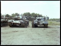 Fotografie: Häuserkampfübung der U.S. Army Berlin Brigade in Parks Range in Berlin-Lichterfelde
