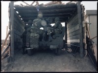 Fotografie: Häuserkampfübung der U.S. Army Berlin Brigade in Parks Range in Berlin-Lichterfelde