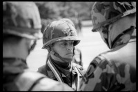 S/w-Fotografie: Recognition Day der U.S. Army Berlin Brigade in Berlin-Lichterfelde