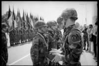 S/w-Fotografie: Recognition Day der U.S. Army Berlin Brigade in Berlin-Lichterfelde
