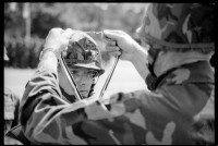 S/w-Fotografie: Recognition Day der U.S. Army Berlin Brigade in Berlin-Lichterfelde