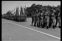 S/w-Fotografie: Recognition Day der U.S. Army Berlin Brigade in Berlin-Lichterfelde