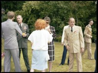 Fotografie: Empfang zum 4th of July im Harnack House in Berlin-Dahlem