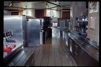 Fotografie: "Bastogne Inn", Kantine des 502nd Infantry Regiment der U.S. Army Berlin in Berlin-Lichterfelde