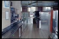 Fotografie: "Bastogne Inn", Kantine des 502nd Infantry Regiment der U.S. Army Berlin in Berlin-Lichterfelde