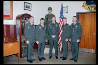 Fotografie: Traditionskabinett des 5th Battalion, 502nd Infantry Regiment der U.S. Army Berlin in den McNair Barracks in Berlin-Lichterfelde