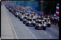 Fotografie: Allied Forces Day Parade in Berlin-Tiergarten