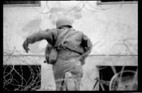 S/w-Fotografie: ARTEP Truppenübung der U.S. Army Berlin Brigade in Berlin-Lichterfelde