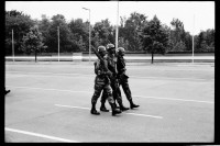 S/w-Fotografie: Recognition Day der U.S. Army Berlin Brigade in Berlin-Lichterfelde