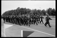 S/w-Fotografie: Recognition Day der U.S. Army Berlin Brigade in Berlin-Lichterfelde