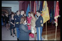 Fotografie: Empfang zu Ehren des 6th Battalion 40th Armor Regiment der U.S. Army Berlin im Harnack House in Berlin-Dahlem