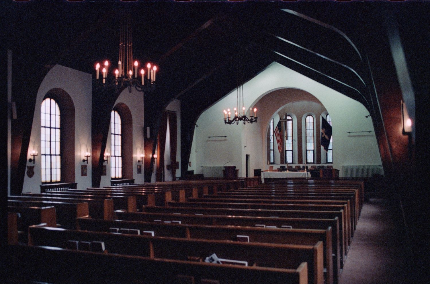 Fotografie: McNair Community Chapel der U.S. Army Berlin Brigade in Berlin-Lichterfelde