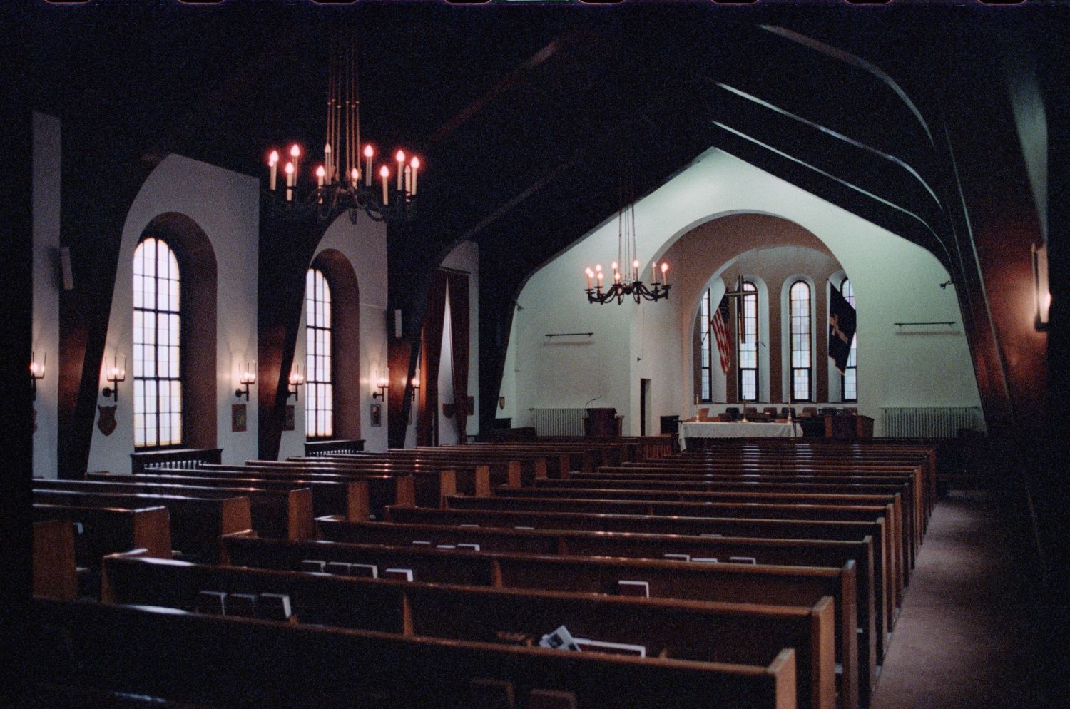 Fotografie: McNair Community Chapel der U.S. Army Berlin Brigade in Berlin-Lichterfelde