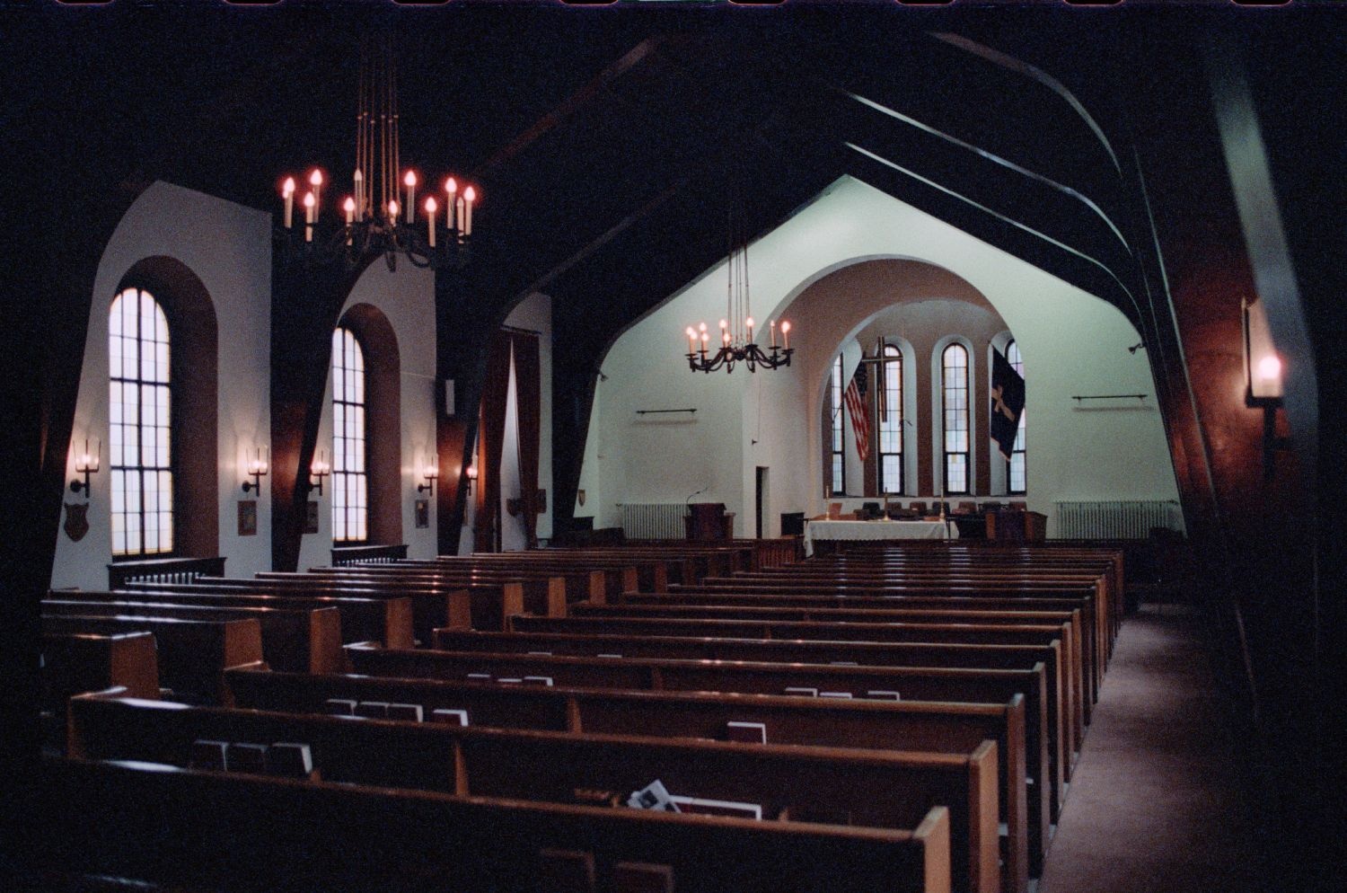 Fotografie: McNair Community Chapel der U.S. Army Berlin Brigade in Berlin-Lichterfelde