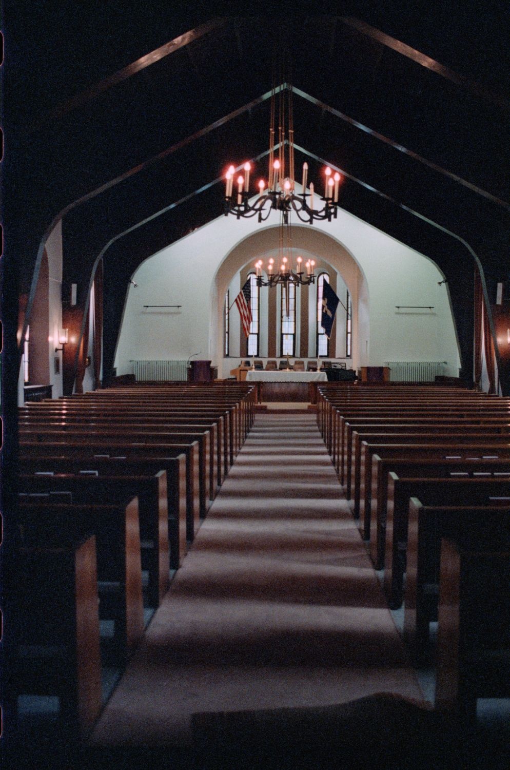 Fotografie: McNair Community Chapel der U.S. Army Berlin Brigade in Berlin-Lichterfelde