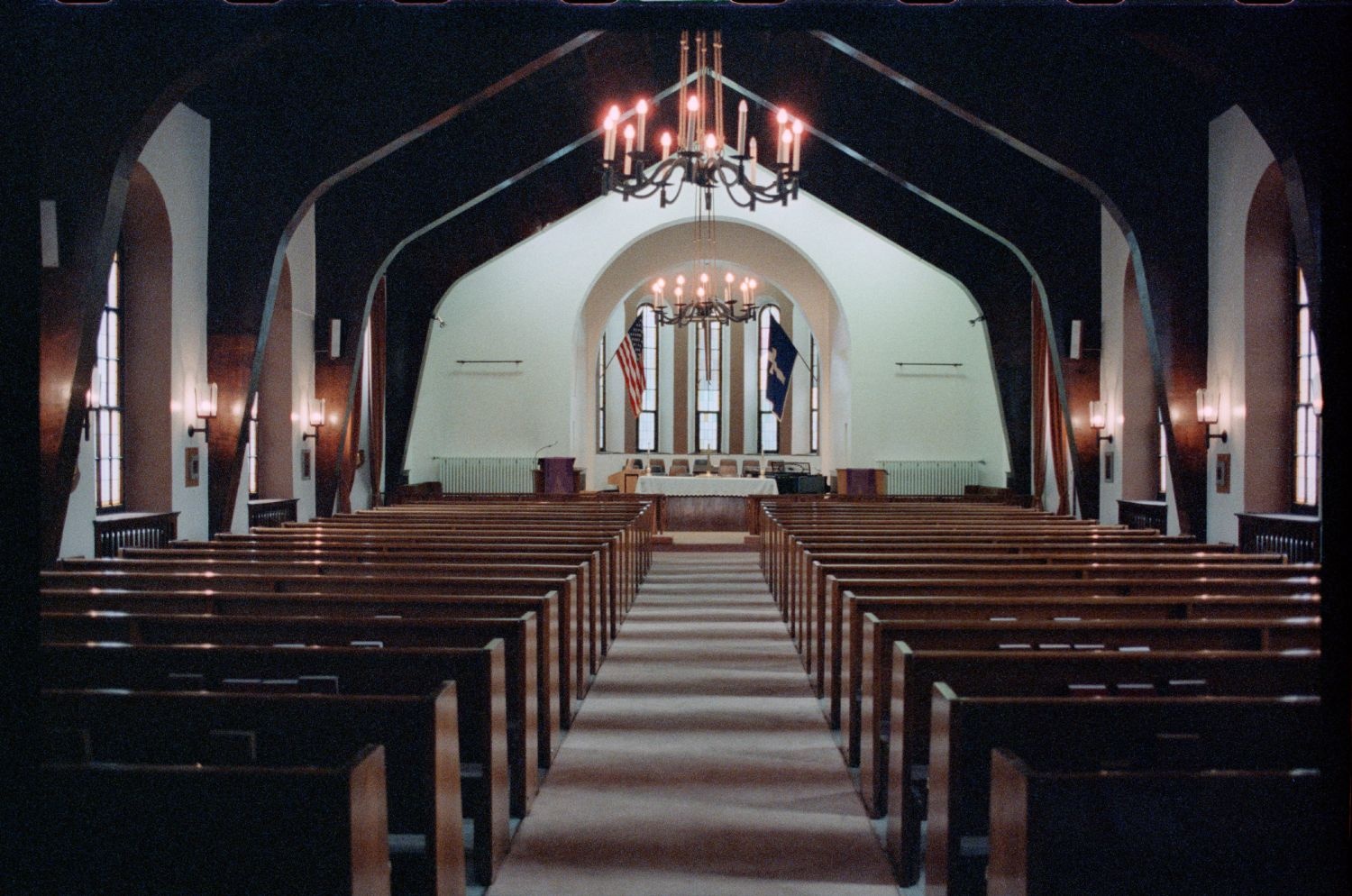 Fotografie: McNair Community Chapel der U.S. Army Berlin Brigade in Berlin-Lichterfelde