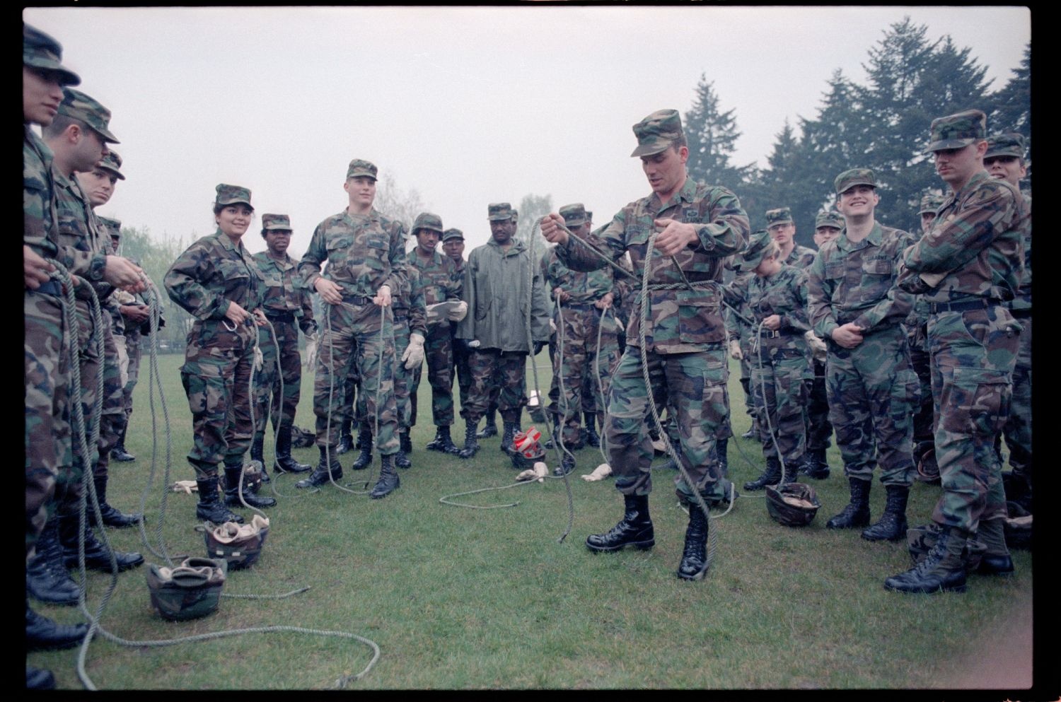 Fotografie: Sergeant`s Time Training in den McNair Barracks in Berlin-Lichterfelde