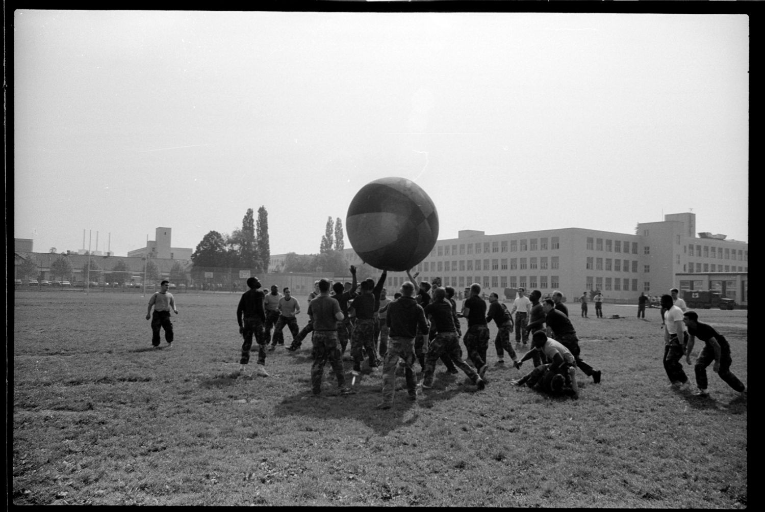 s/w-Fotografie: 1987 Berlin Brigade Organization Day in den McNair Barracks in Berlin-Lichterfelde