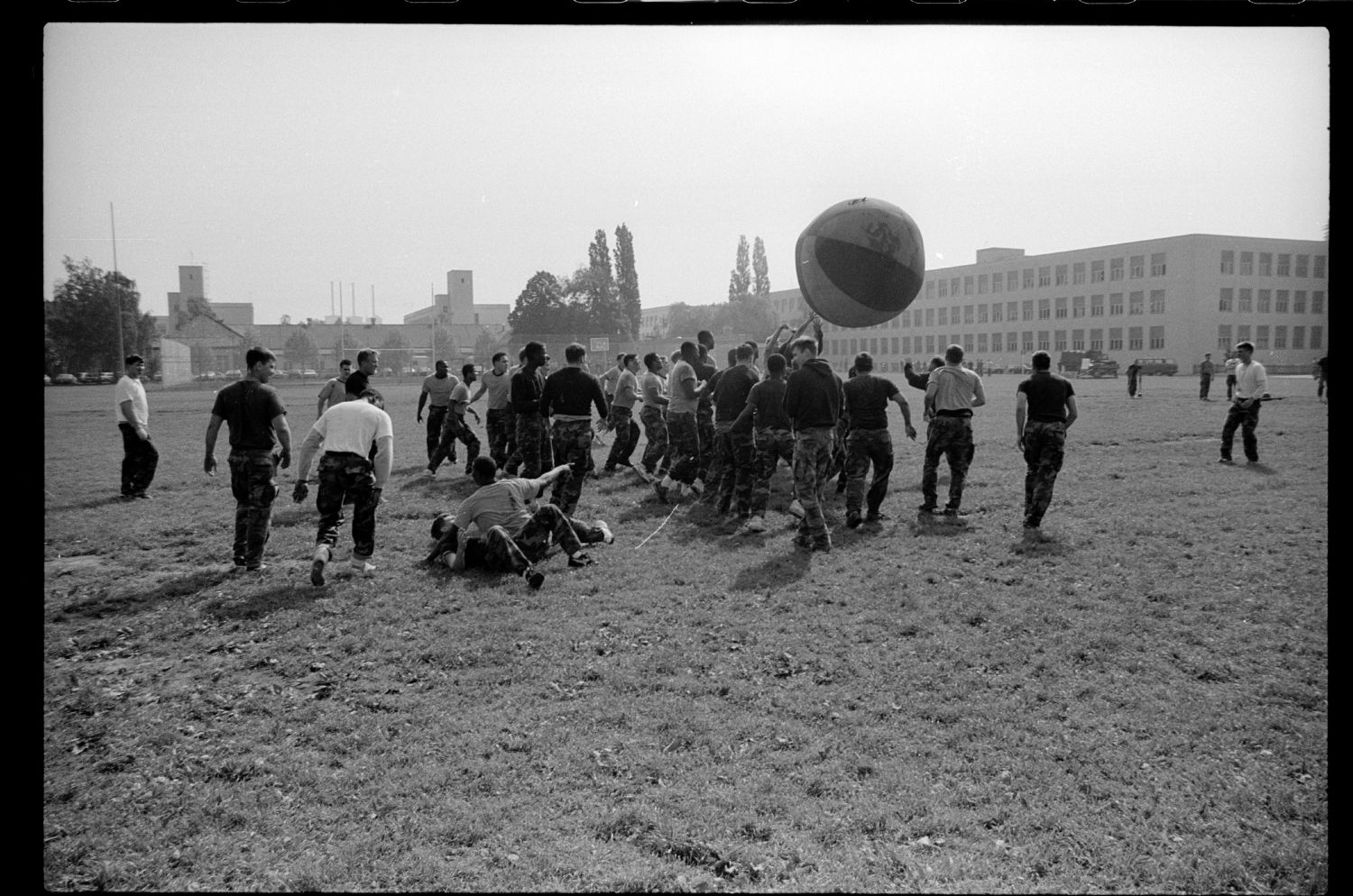 s/w-Fotografie: 1987 Berlin Brigade Organization Day in den McNair Barracks in Berlin-Lichterfelde