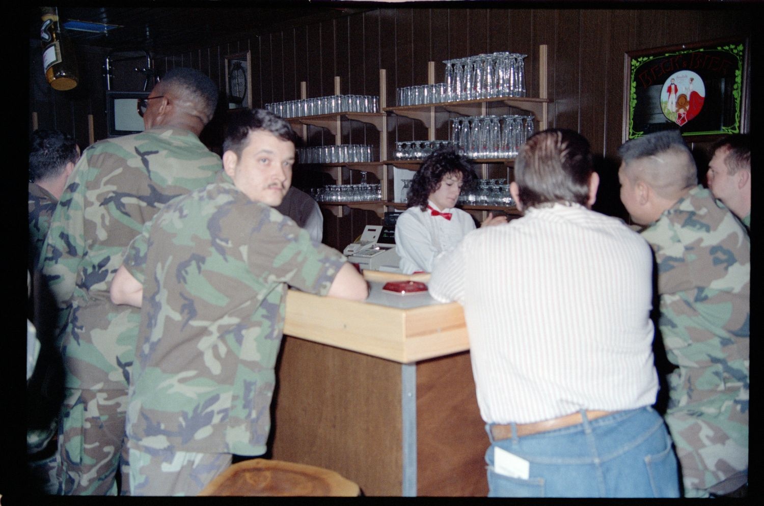 Fotografie: Eröffnung des NCO Club der U.S. Army Berlin Brigade in den McNair Barracks in Berlin-Lichterfelde