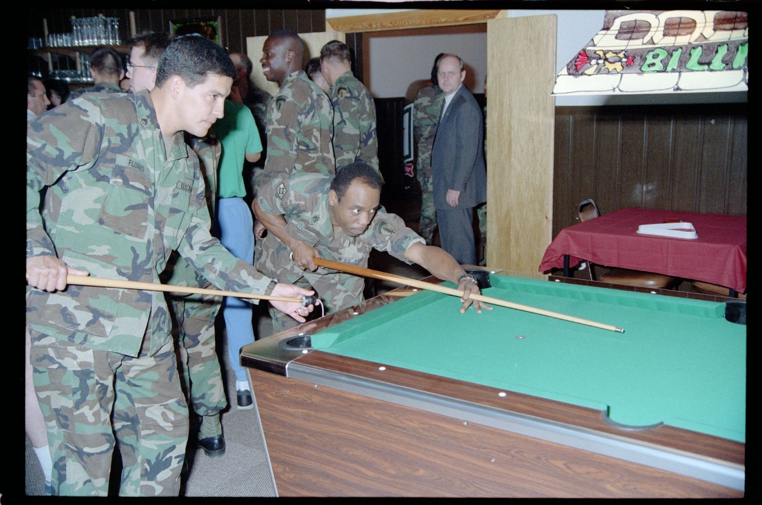 Fotografie: Eröffnung des NCO Club der U.S. Army Berlin Brigade in den McNair Barracks in Berlin-Lichterfelde